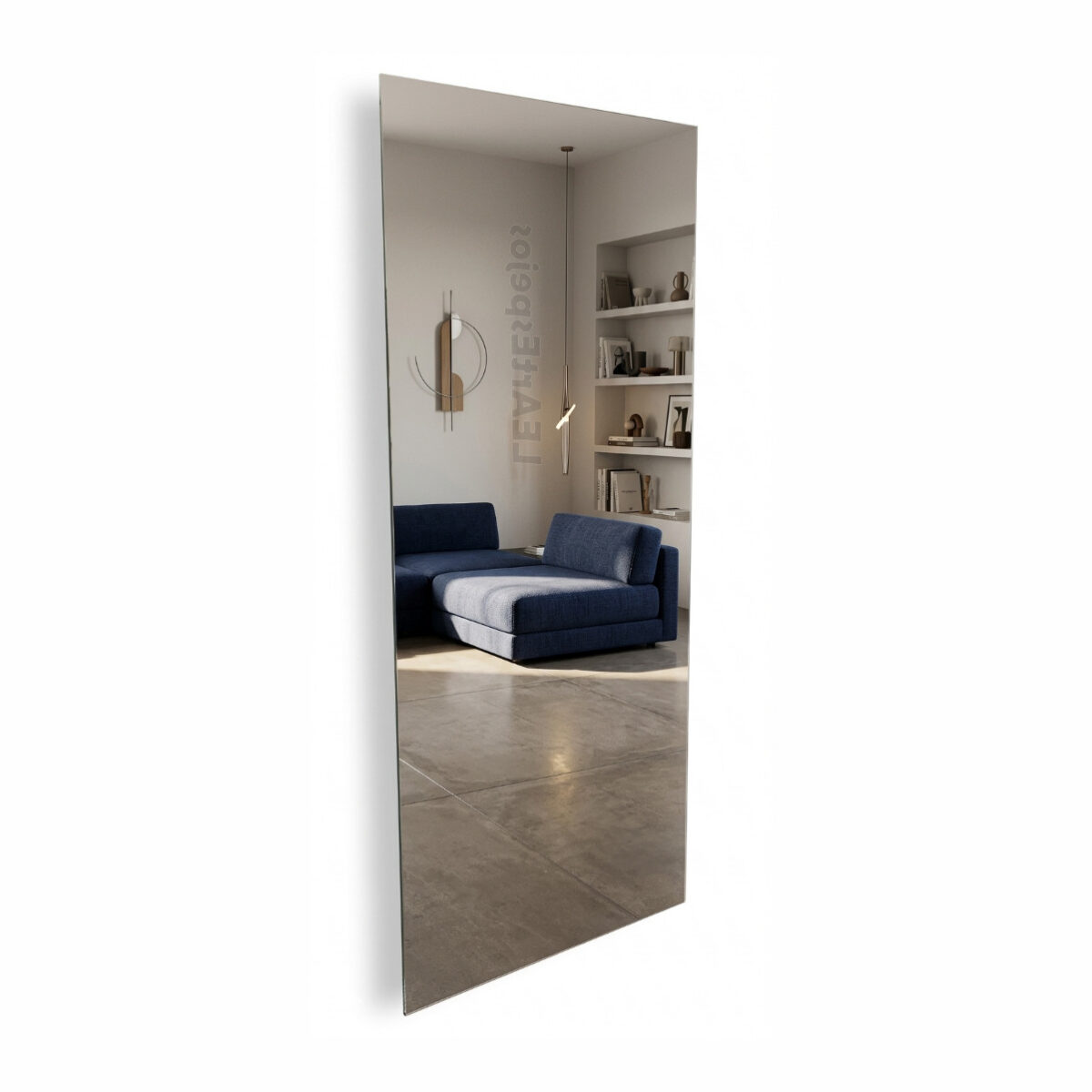 Espejo Cuerpo Entero - Ancho a Elección x 150 cm de Alto - COLGAR con Soportes