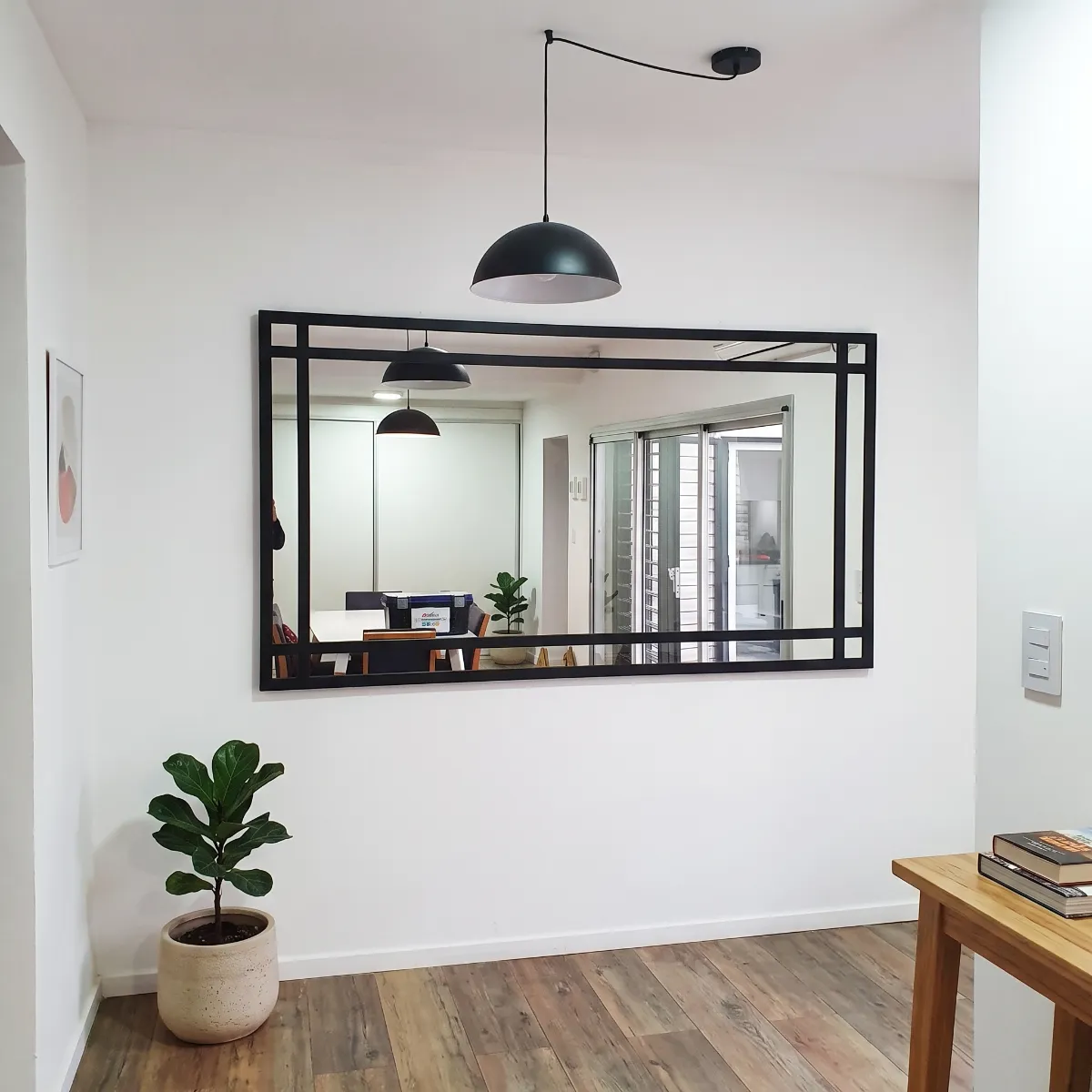 Espejo Hierro Repartido 180 x 60 cm. Colgar Horizontal – Hashtag