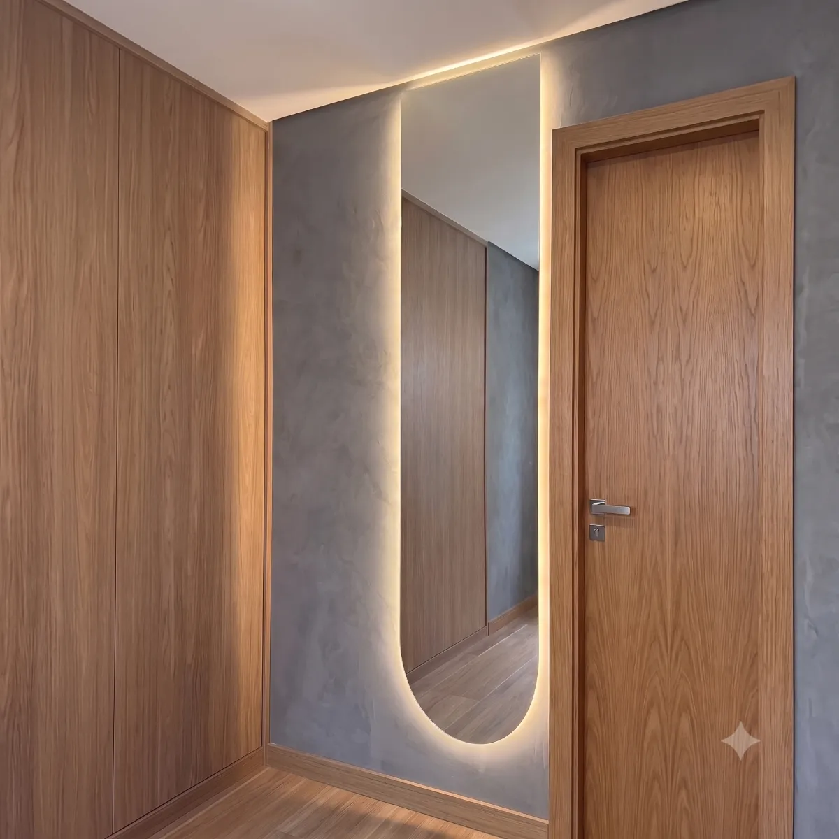 Espejo LED 40 x 170 cm. Bullet Colgar (con o sin marco de pvc).